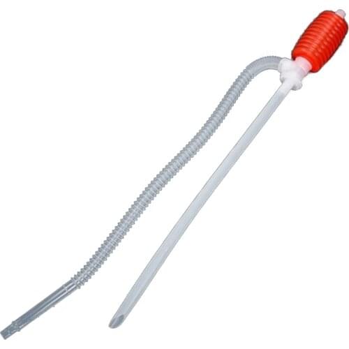 Hand Liquid Transfer Pump Fuel Transfer Siphon Pump Oil Sucker Large Squeezing Syphon Car Truck Manual Siphon Suction