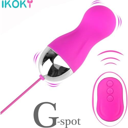Female Masturbation Kegel Ball USB Charging Vaginal Ball Vibrator Wireless Remote Control Vbrating Jumping Egg 10 Frequency