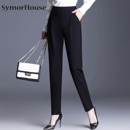 SymorHouse Women's Trousers Harem Pants