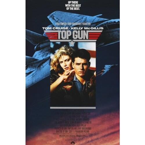 Top Gun Movie Tom Cruise Art Silk Poster Print 24x36inch