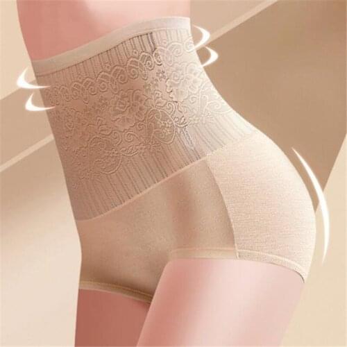 Womens High Waist Body Shaper Panties Seamless Butt Tummy Belly Control Waist Slimming Pants Shapewear Girdle Thin Abdomen Hips