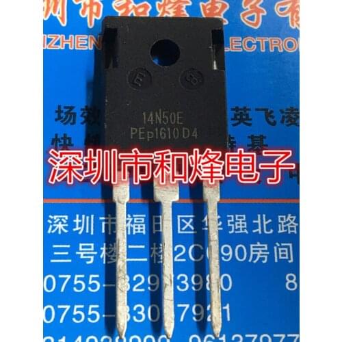 10PCS PHW14N50E TO-247 500V 14A 100% New&original