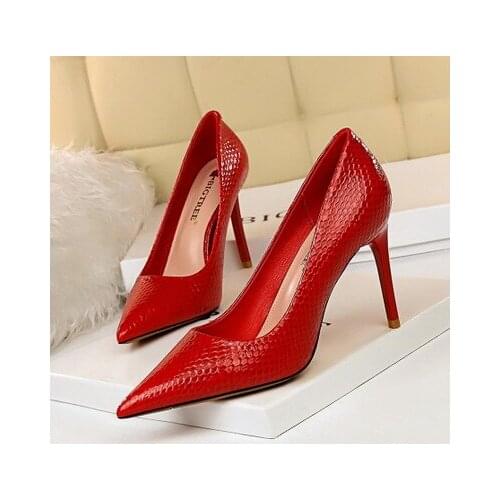 2020 Women Pumps Shoes Fashion Gradient High Heels 9CM OL Single Shoes Female Spring Summer Sexy Stilettos Wedding Party Shoes