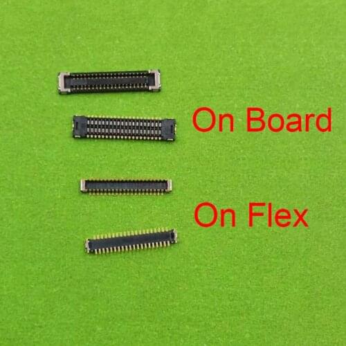 5Pcs 40pin USB Charging FPC Connector For Xiaomi Redmi 9 Note 9S 9 9Pro Note9 Pro Note9S NOTE9 Charger Dock Port Plug On Board