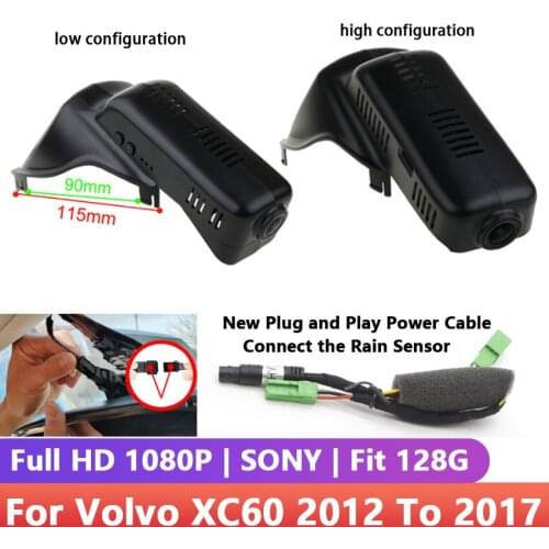 Car Driving Recorder Easy to install For Volvo XC60 2012 2013 2014 2015 2016 2017 Car DVR Wifi Video Recorder Dash Cam Camera hd