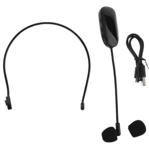 Head Wear Mic FM Wireless Microphone For Radio Loudspeaker Tour Guide Teaching