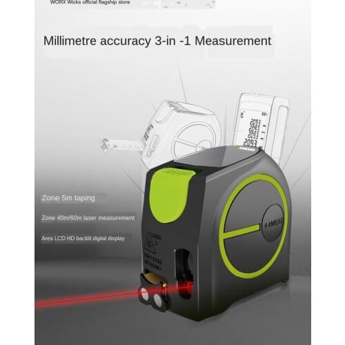 Infrared rangefinder WE085 handheld measuring electronic tape measure high-precision room measuring artifact laser ruler