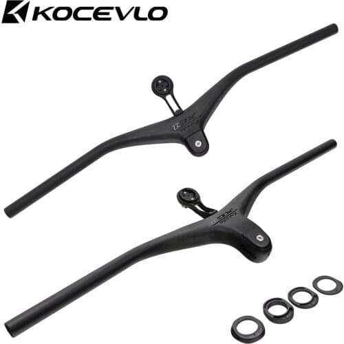 KOCEVLO XC1 T1000 Carbon MTB bike integrated driver Riser -17 degree unit 740 mm Titanium screw for mtb XC cross