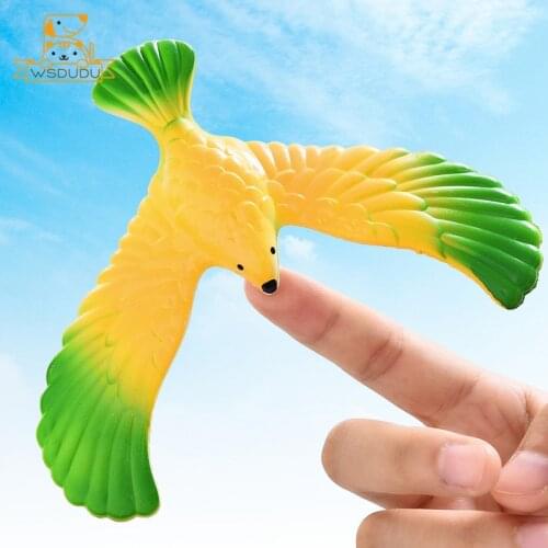 Levitating Balance Birds Novelty Eagle Animals Toys Magic Fun Educational Learning Stand Moving Holder Play Game Children Gifts