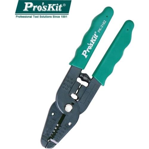 Proskit 8PK-3162 7 In 1 Multi-purpose Pliers (0.2 ~ 1.25mm2) Professional Wire Stripper Pliers Wire Crimping Pliers For AWG