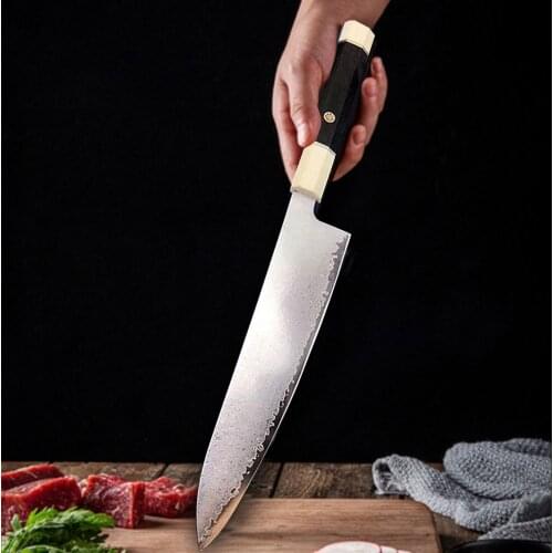 Newest 9 Inch 67 Layers VG10 Damascus Steel Cleaver Kitchen Knives Sharp Sashimi Sushi Filleting Fish Chef Gyutou Japanese Knife