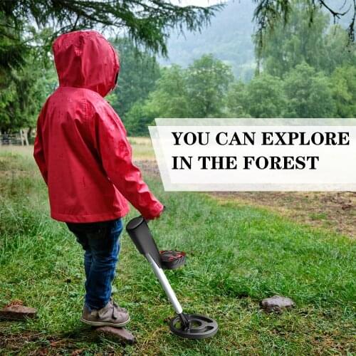 Educational Toys Handheld Metal Detector Beach Treasure Hunting Gold Probe Professional Durable Gold Finder for Kids