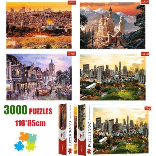 Jigsaw Puzzle 3000 Pieces for Adults Landscape Paper Puzzle Educational Toy for Kids