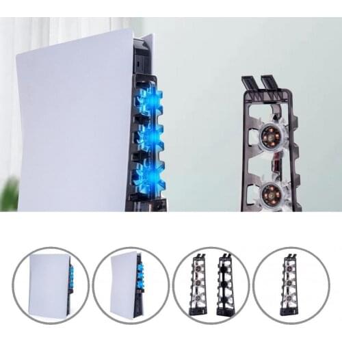 Easy Installation Black 3 Fans Plug Play Game Console Cooling Fan for PS5