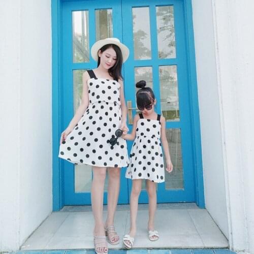 RABITUDE Matching Dresses For Mom And Daughter