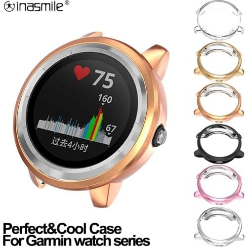 Quality TPU Silicone Protective cover Case for GarminForerunner 935 945 245 Watch Frame Bumper For Garmin Vivoactive 3 Music