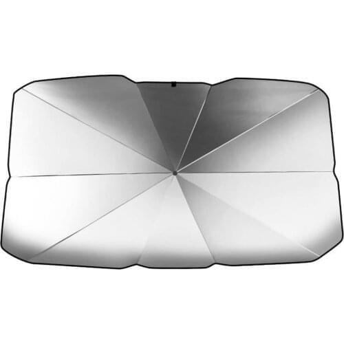 Foldable Car Sun Blind Umbrella Sunshade UV Protection Interior Front Window Sun Shade Cover Car Curtain Windshield Accessories