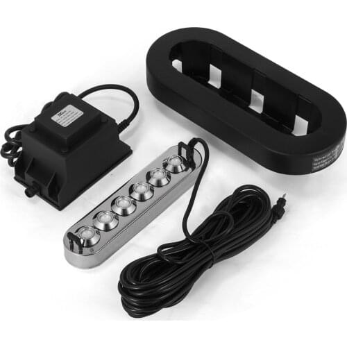 6 head ULTRASONIC MIST MAKER humidifier & float discs fogger