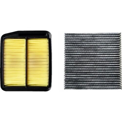 Air Filter Cabin Filter 17220-rfe-000 2 Pcs Set for Honda Old Styles Odyssey 2.4 Model 2005-2009 Car Accessoris Filter Set