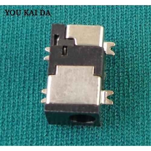 100pcs 5pin SMT Power DC Jack Connector Socket, Hole dia 2.5mm Pin 0.7mm, Size 9.5x5.3x4mm, Commonly used in Tablet PC