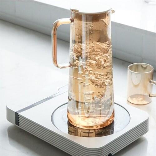 1500 ML Nordic Household Heat-resistant Glass Teapots Large Capacity Juice Coffee Pot Office Entertainment Place Tea Set Pot