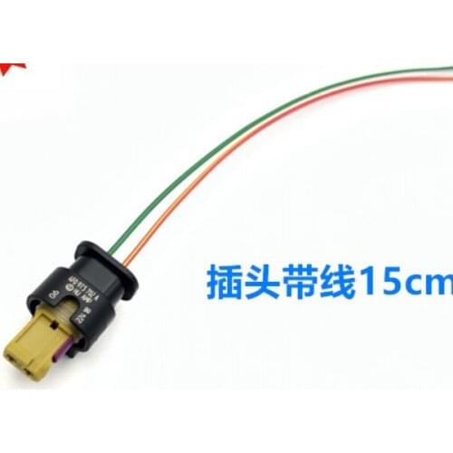 2 Pin Fuel Injector Connector Plug For VW Golf Jetta Passat Polo AUDI A4 A7 SKODA 07P973702A wire Harness Pigtail 07P 973 702 A