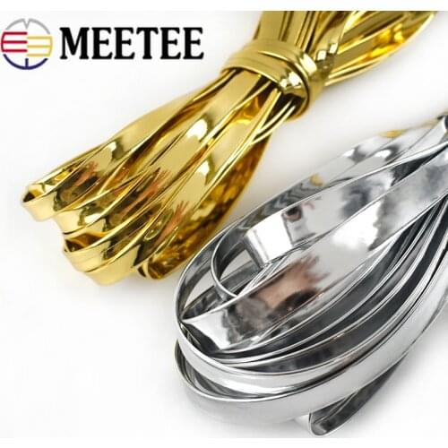 5Meters Meeetee 5-50mm PU Rope String Leather Cords Ribbons DIY Hair Garment Strap Accessories Bracelet Jewelry Making Material