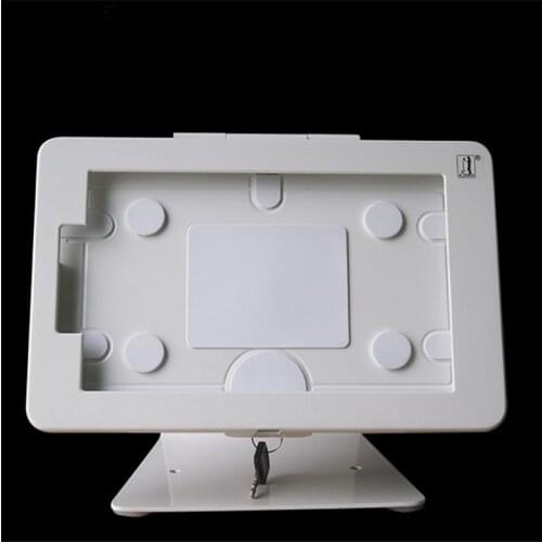Aluminum android 10.1 inch tablet counter frame anti theft for galaxy enclosure