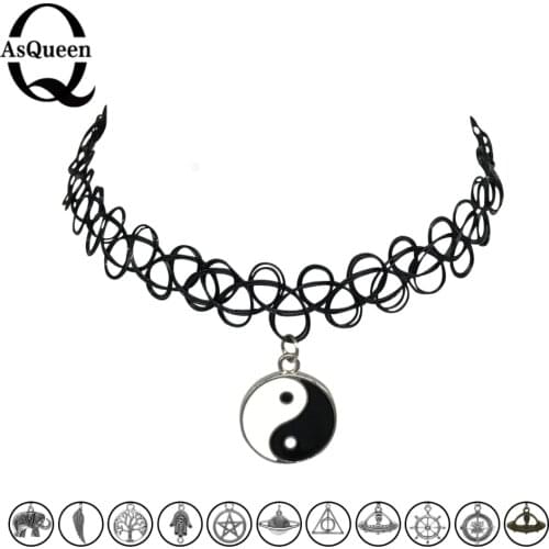 ASQUEEN Q Chokers Tattoo