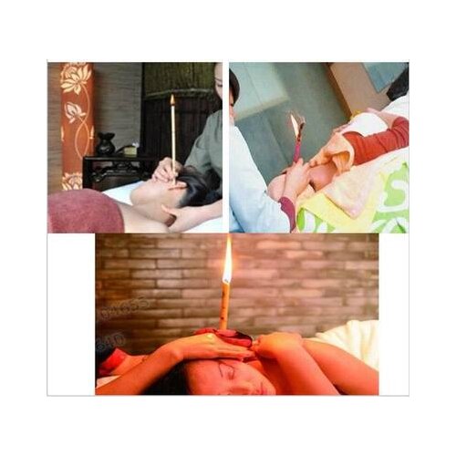 Free Shipping 50 Pairs=100 pcs Natural Ear Candling Aromatherapy Ear Candles Sharpen Hearing Sense Ease Ear Tinnitus and Itch