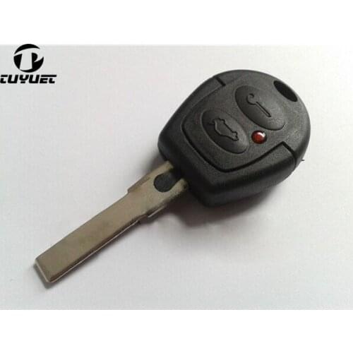 FOB Blanks 2 Buttons Remote Key Shell For Volkswagen VW Gol Passat Polo Golf Sharan Bora Jetta Sharan