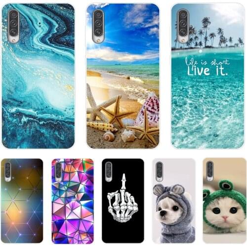 6.4'' Case For Samsung Galaxy A50 A50s A30s Case Soft TPU Phone Case For Samsung A50 A70 2019 A30s Case A 50 A 30 S Cover A 70