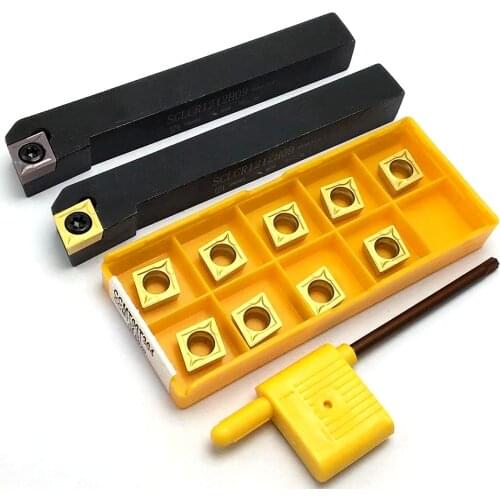 SCLCR1212H09 SCLCR1616H09 SCLCR2020K09 SCLCR2525M09 External turning tool holder for turning insert CCMT09T304 carbide CNC inser