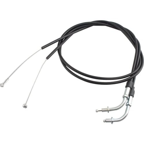 Modified Lengthened Extended Throttle Line Clutch Cable Wire Fit For Harley Sportster XL1200 XL883