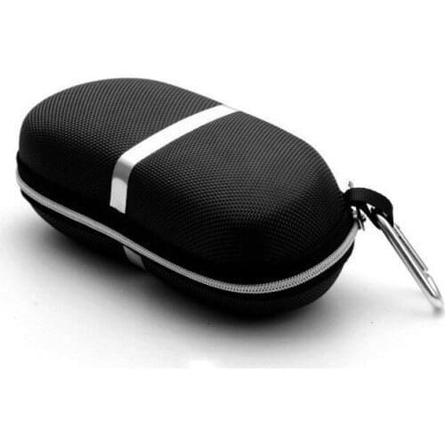 LEONLION Classic Low-key Black Anti-Drop Sunglasses Case Fashion Eyeglass Cases For Sun Glasses Oculos De Sol Feminino