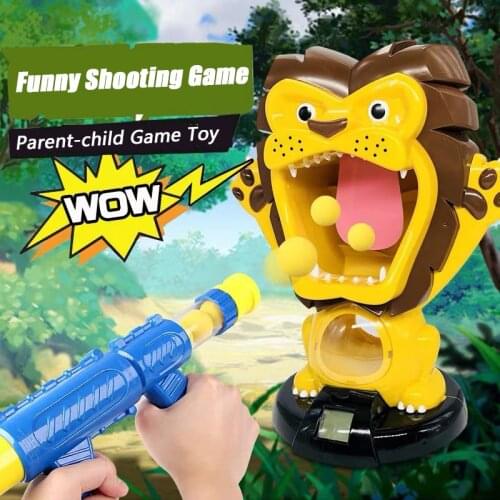 Soft Bullet Gun Score Target Duck Kids Children Shooting Game Toys Shooter Foam Ball Battle Toy Air Power Air Electronic Game