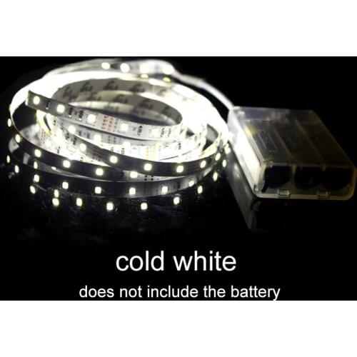New Arrival Colorful LED Battery Box Strip Light SMD3528 1M/2M/3M/4M/5M DC 5V Non-Waterproof Flexible TV PC Home Decoration