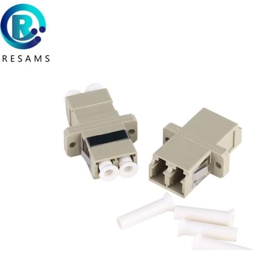 Resams Made In China Factory Direct Sale The High Quality LC UPC MM DX-SC Fiber Optic Adapter Low Loss Transfer Flange