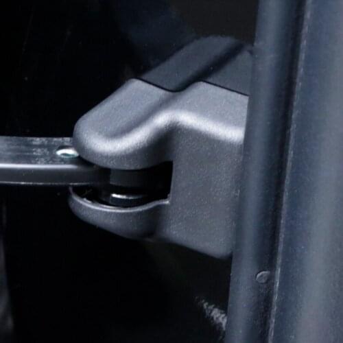 4PCS/SET Plastic protective cover for car door arrester for Toyota Camry MK7 MK8 2014-2018 auto accessories car styling