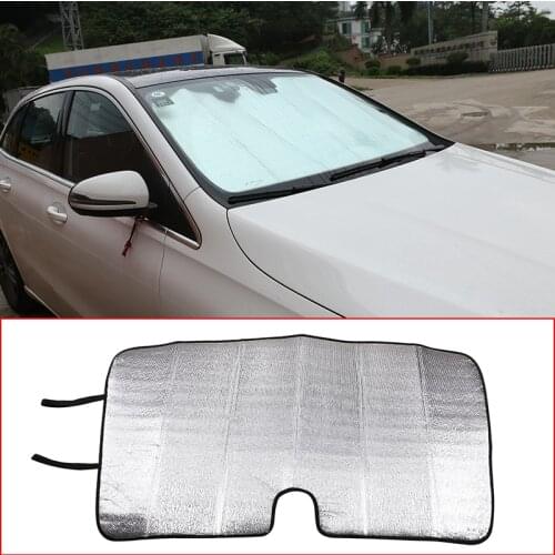 Car Window Sunshade Front File Windshield Sunshade Sun Protection Thermal Curtain For Mercedes Benz B Class W247 2020 Accessory