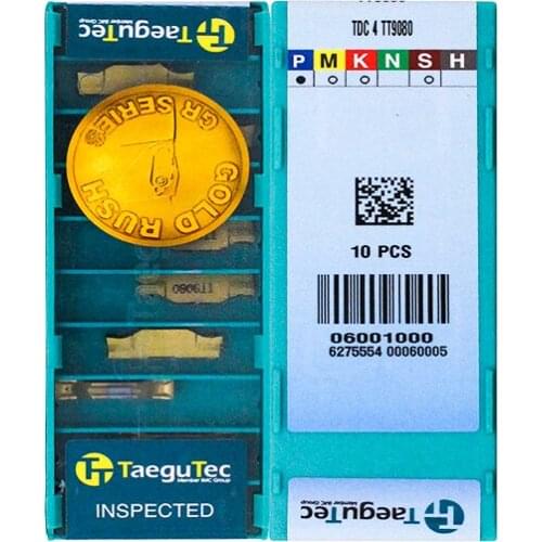 TDC4 TT9080 100% Original TAEGUTEC carbide insert with the best quality 10pcs/lot free shipping