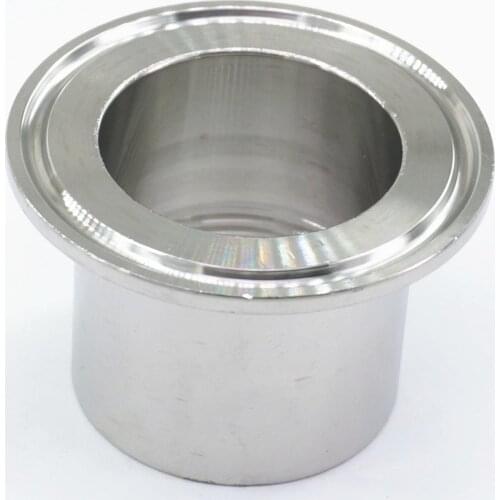 1-1/4" BSPT Female x Ferrule O/D 64mm Tri Clamp 2" 304 Stainless Steel Sanitary Ferrule Clamp Pipe Fitting Connector