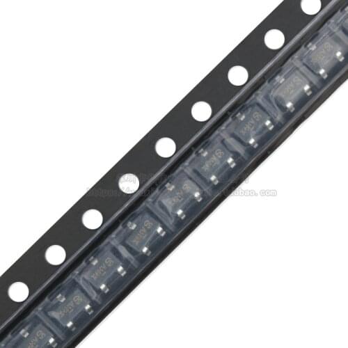 100pcs / 1 lot Original AO3404A silkscreen X4 SOT-23 N channel 30V 5A SMD MOSFET