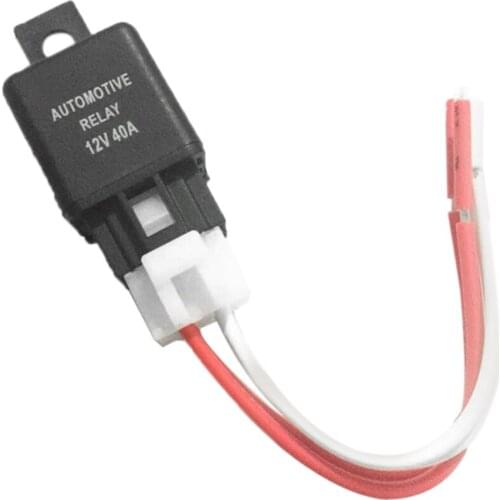 12V DC 40A 40Amp 4-Pin Automotive Car Changeover Relay with Wires Harness