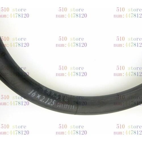 16 x 2.125 with a Bent Angle Valve Stem Inner Tube fits many gas electric scooters and e-Bike 16x2.125