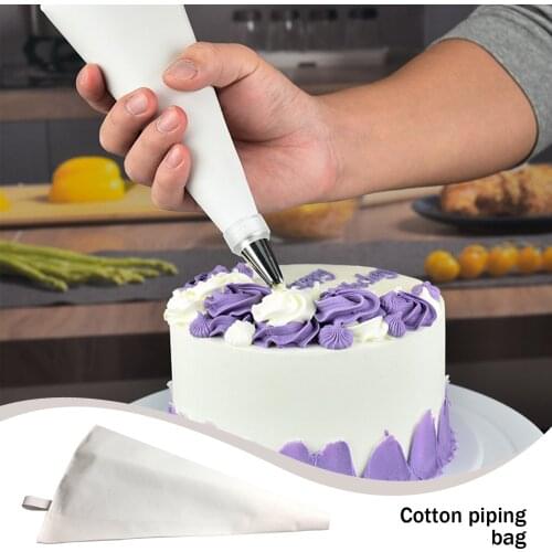 5 Sizes Reusable Icing Piping Cream Pastry Bag And Pastry Decorations Bags For Sugar Craft Cupcakes Macaroon Decorating Bags Set