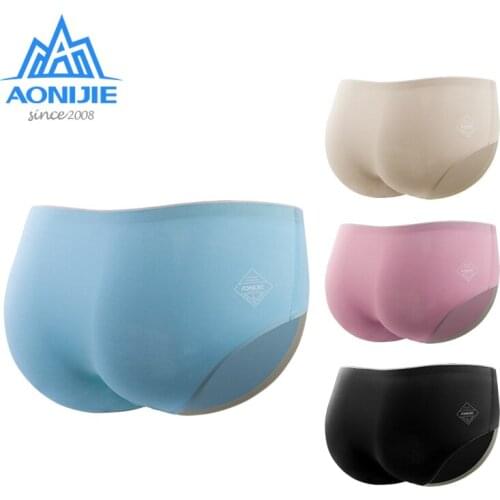 AONIJIE 4 Pcs/set Quick Dry Womens Sport Performance Boxer Briefs Underwear Shorts Micro Modal For Fitness Mixed Colors E7006
