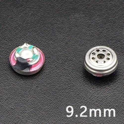 9.2mm speaker unit 9.2mm Titanium film unit 16ohms 2pcs