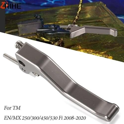 For TM EN/MX 250/300/450/530 Fi 2008-2020 Motocross Left Clutch Levers Handle Grips Conversion LEVER Kits MX EN 250 Fi 2018 2019