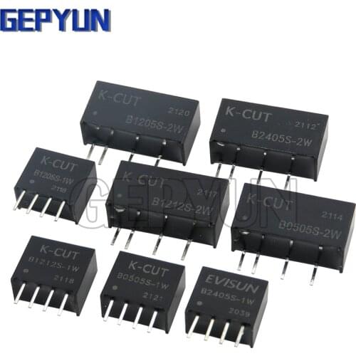 B0505S-1W 2W B0505S ZIP4 DC-DC regulated power supply module 5v to 5v brand pumuddsy Isolating Switching Power Supply Gepyun